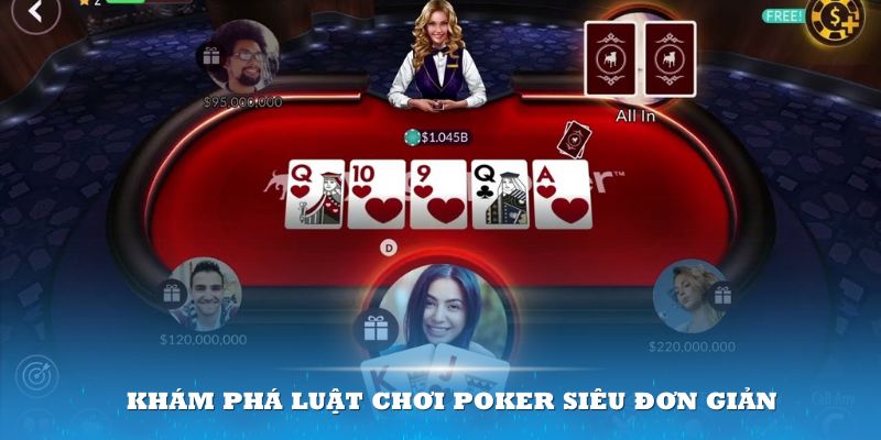 Khám phá luật chơi Poker siêu đơn giản